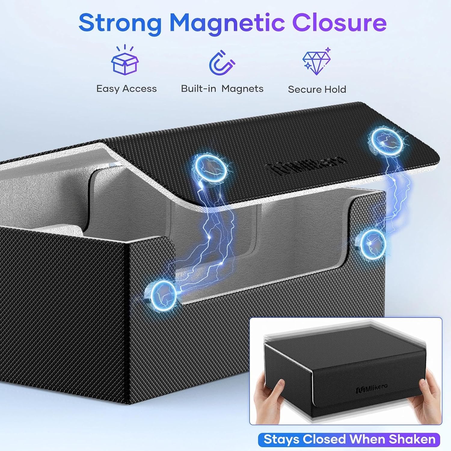 Thumbnail 4 de Mlikero Card Deck Storage Box 1800+