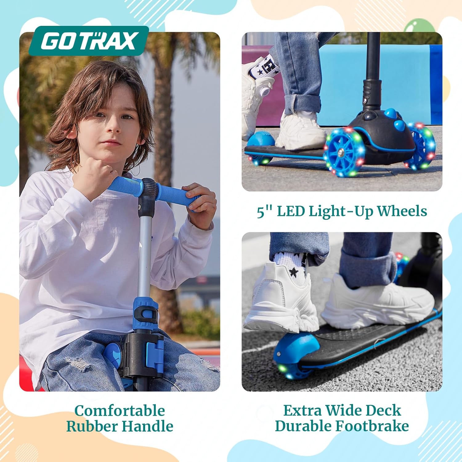Thumbnail 4 de Gotrax KS3 Pro Kids Folding Scooter with Seat ๐ด