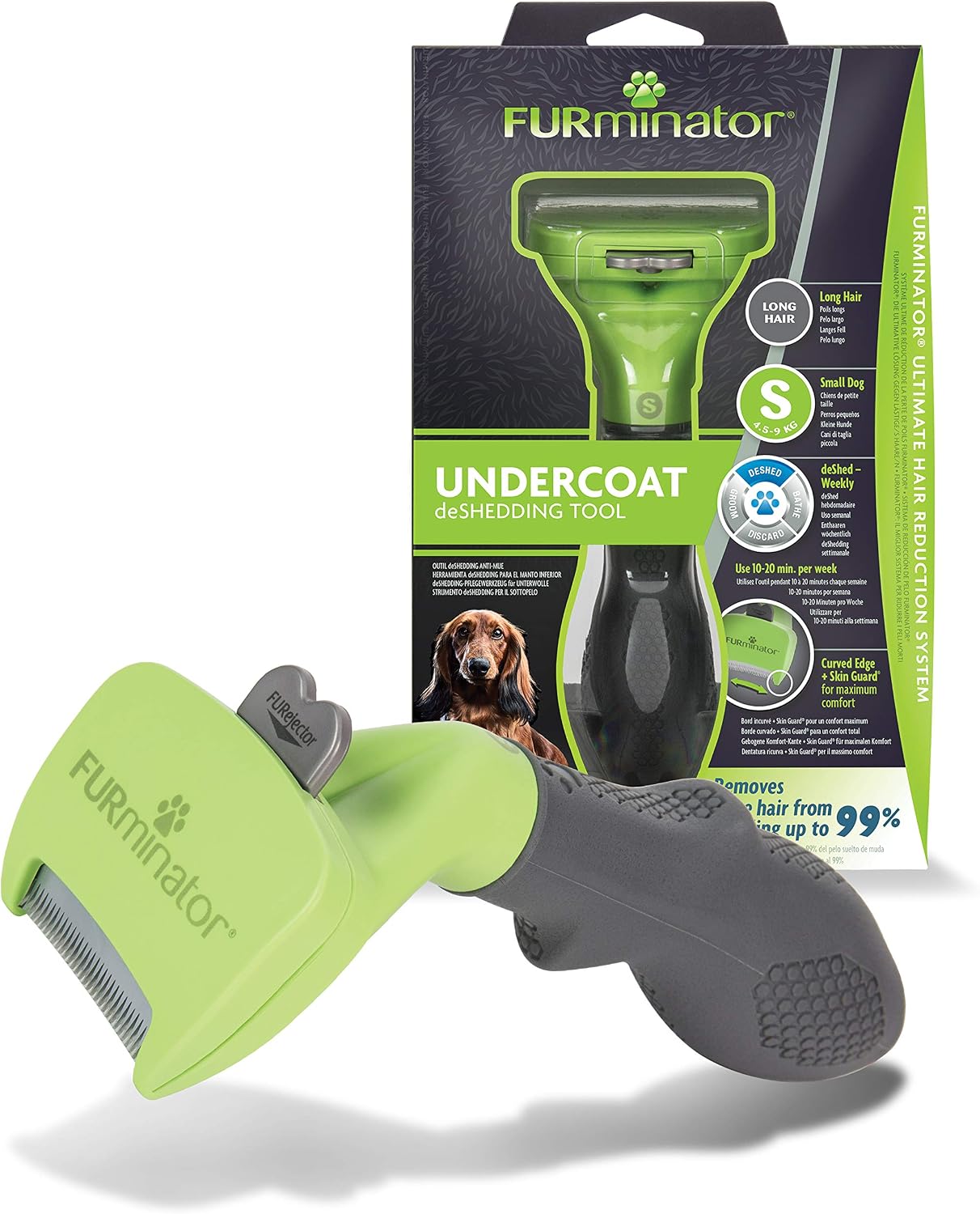 Thumbnail 6 de FURminator Outil Undercoat deShedding pour Chien M Poils longs