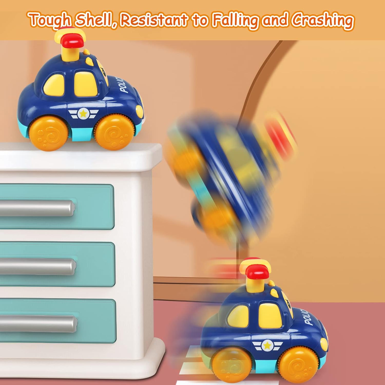 Thumbnail 3 de LEADSTAR Baby Toy Cars: Wind-Up Cartoon Vehicles for 1–3 Year Olds