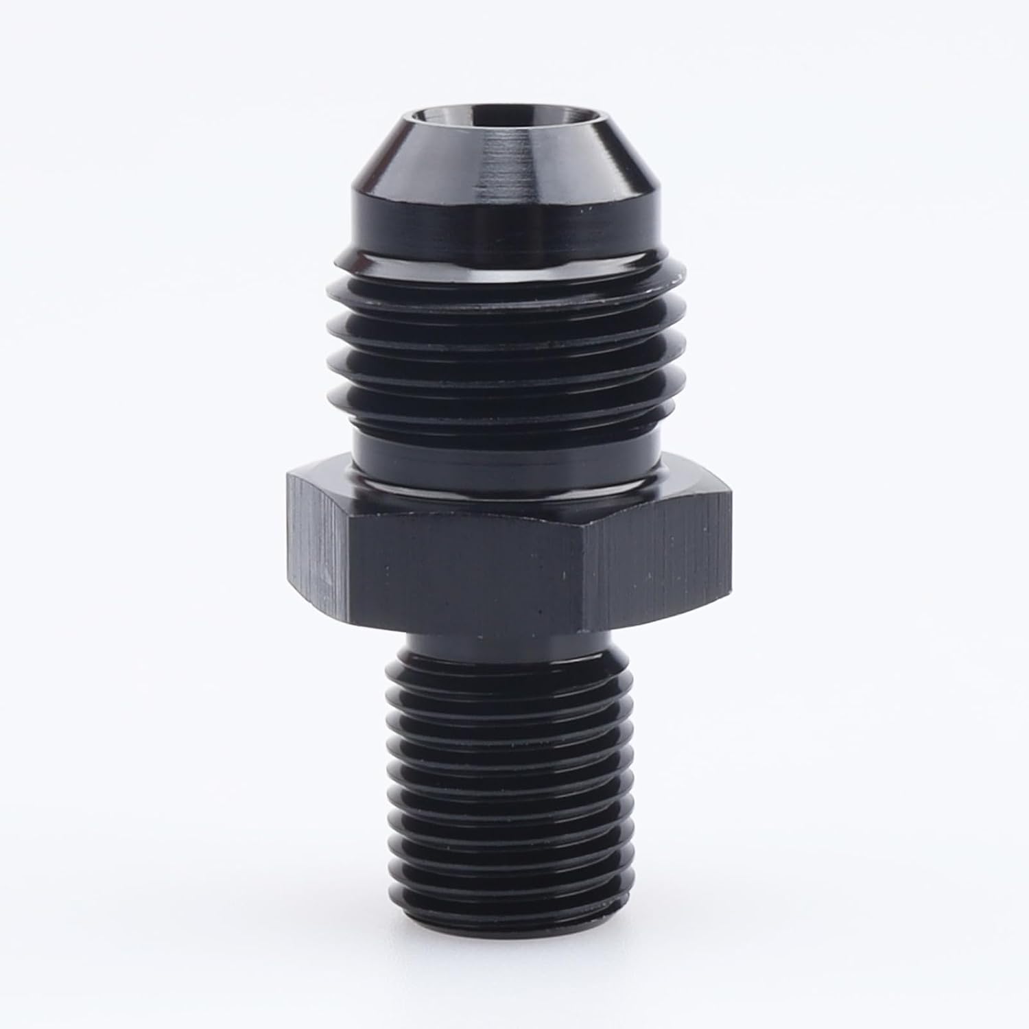 Detalle de AC Performance - M14x1.5 to -6 AN Flare Adapter, Aluminium, Black