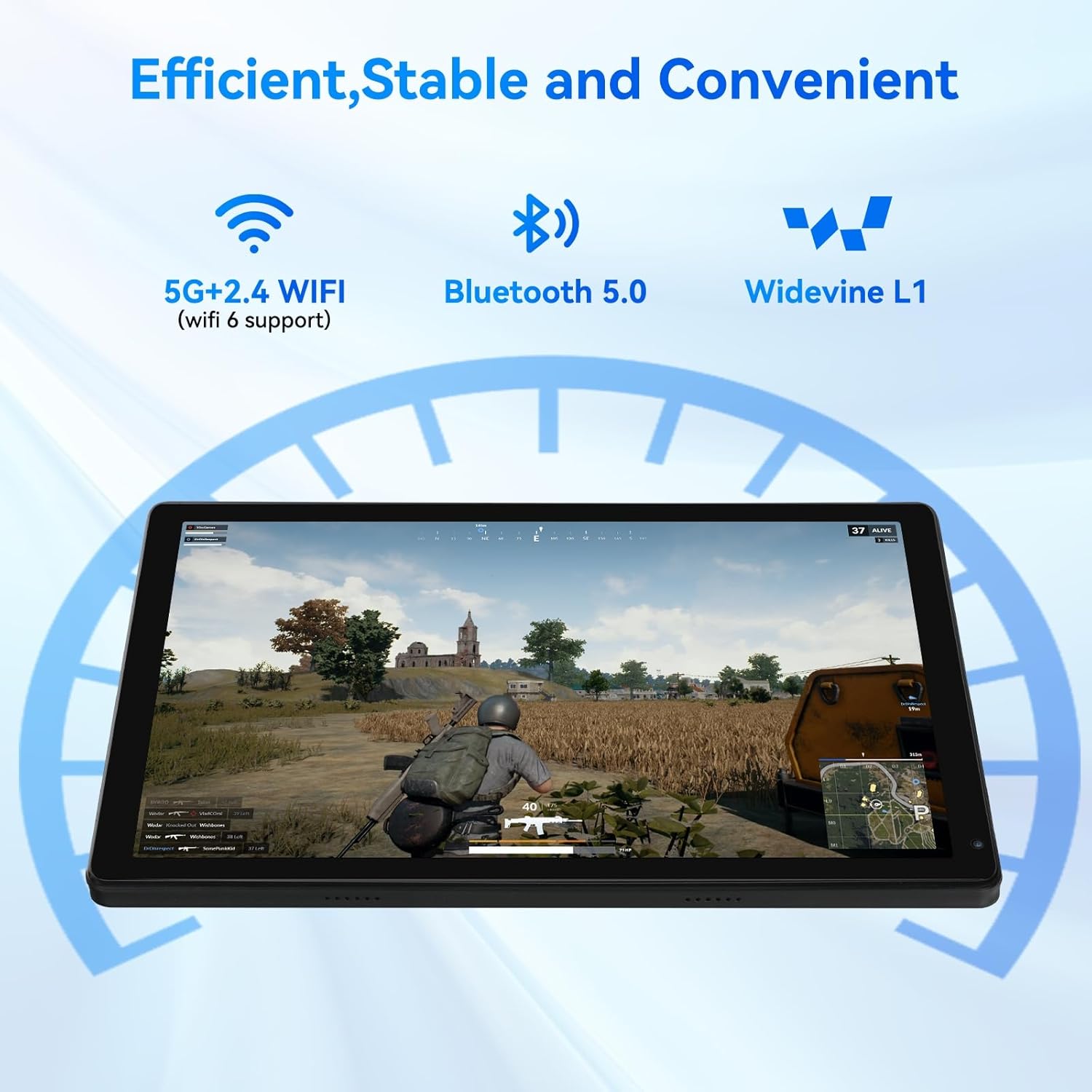 Thumbnail 4 de Ainmel Android 14 tablet 10 inch, 16GB RAM