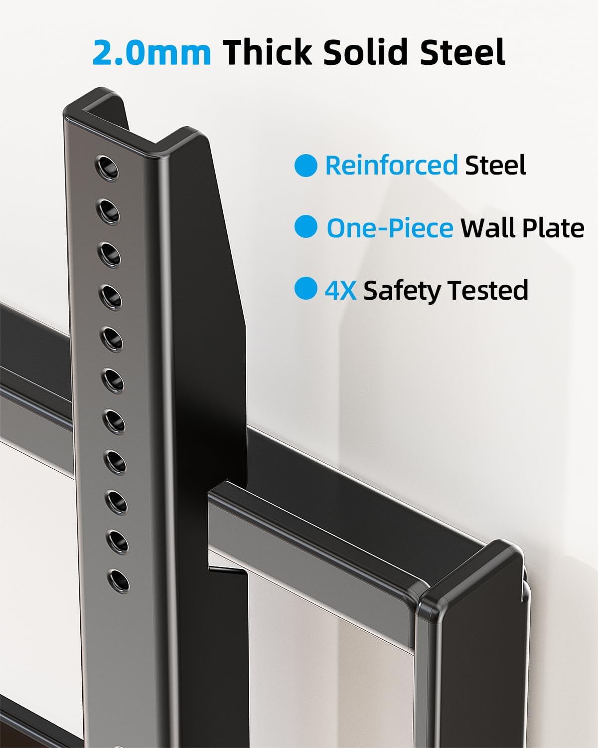 Thumbnail 2 de HOME VISION HV8602 Heavy Duty TV Wall Mount for 42–100" TVs