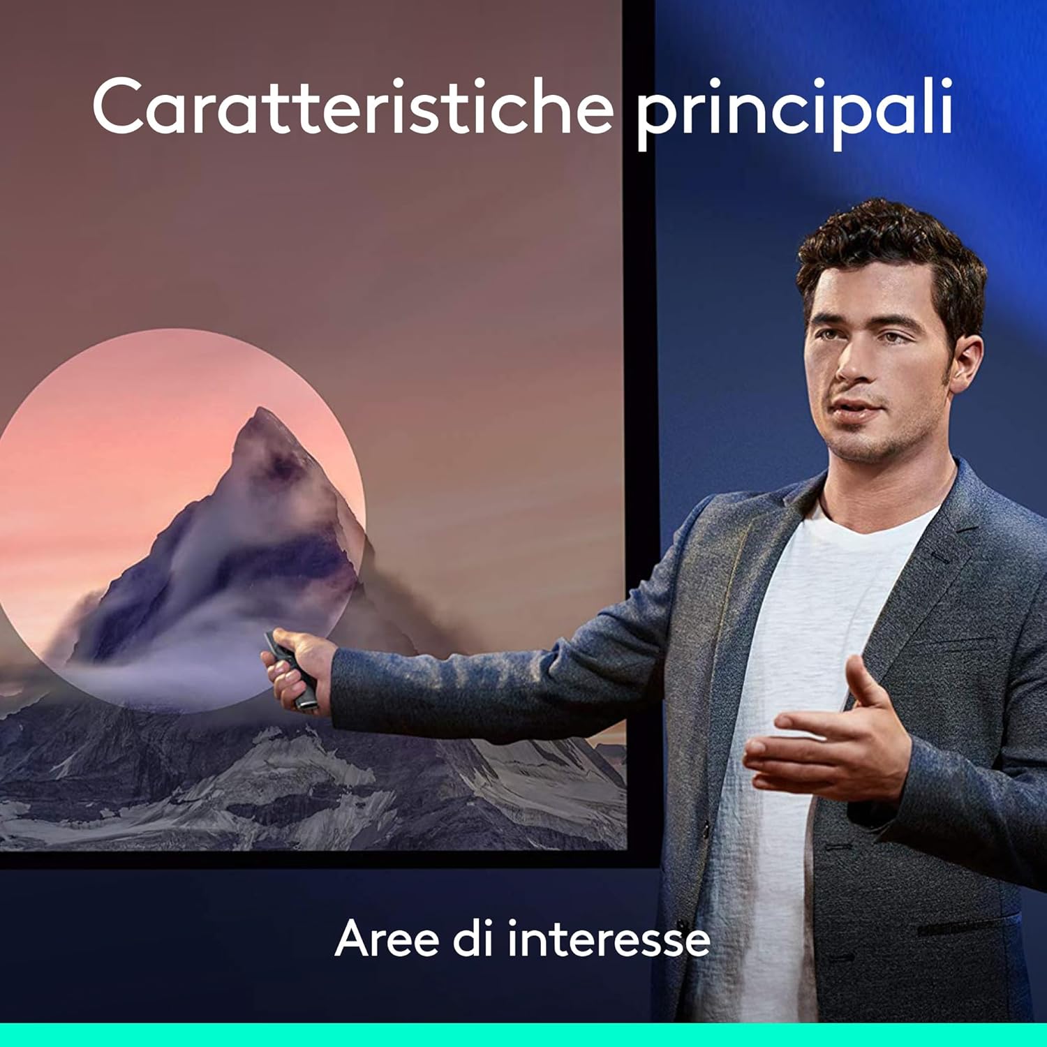 Thumbnail 1 de Logitech Spotlight Presenter puntatore laser 30 m 🎤