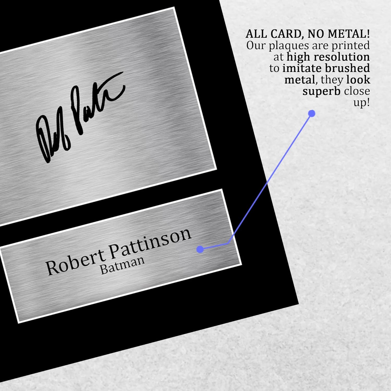 Thumbnail 4 de HWC Trading A4 Robert Pattinson The Batman printed signed autograph picture for movie memorabilia fans