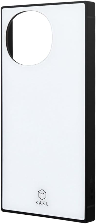Detalle de イングレム INQ-AQFS2K3TB/W AQUOS R9 耐衝撃ハイブリッドケース KAKU ホワイト