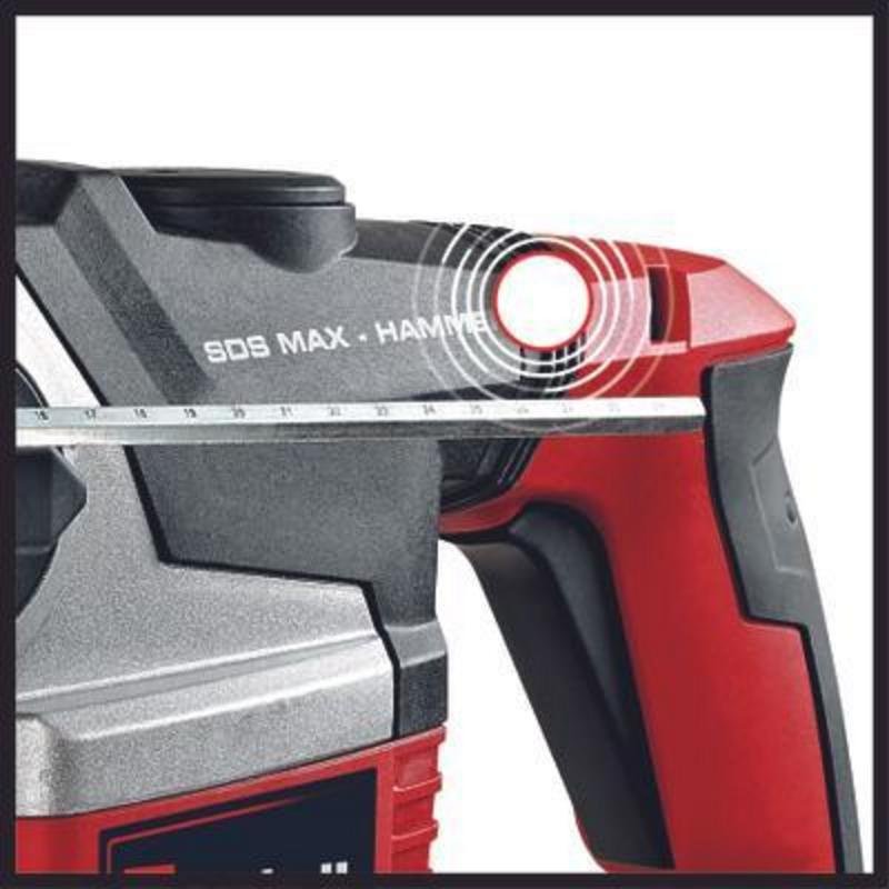 Detalle 2 de Einhell TE-RH 38 3F SDS Max 1050 W 9 J — Martillo perforador con maletín
