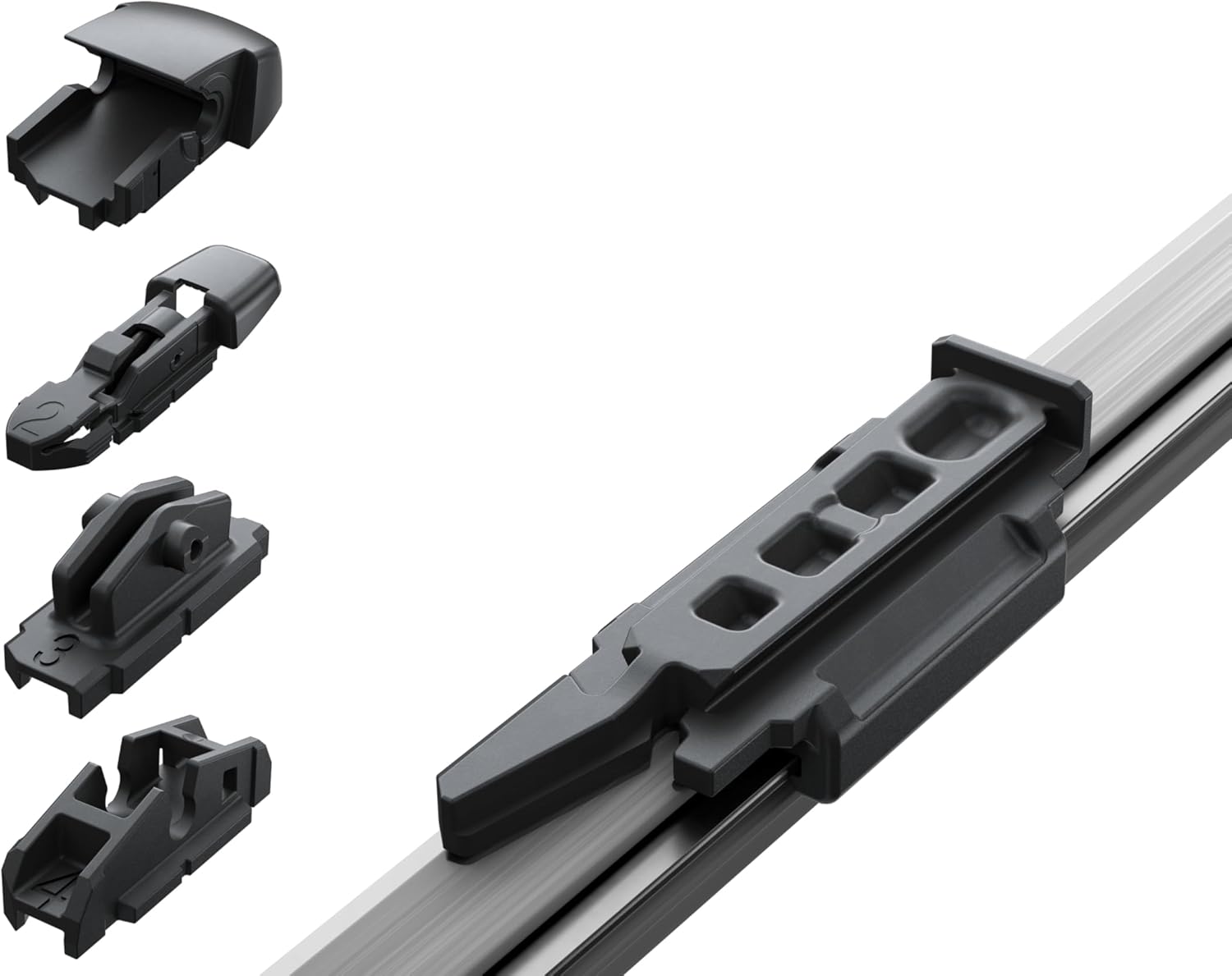 Detalle de Bosch AM24H tergicristallo posteriore, 240 mm – Lunghezza e affidabilità per lunotto