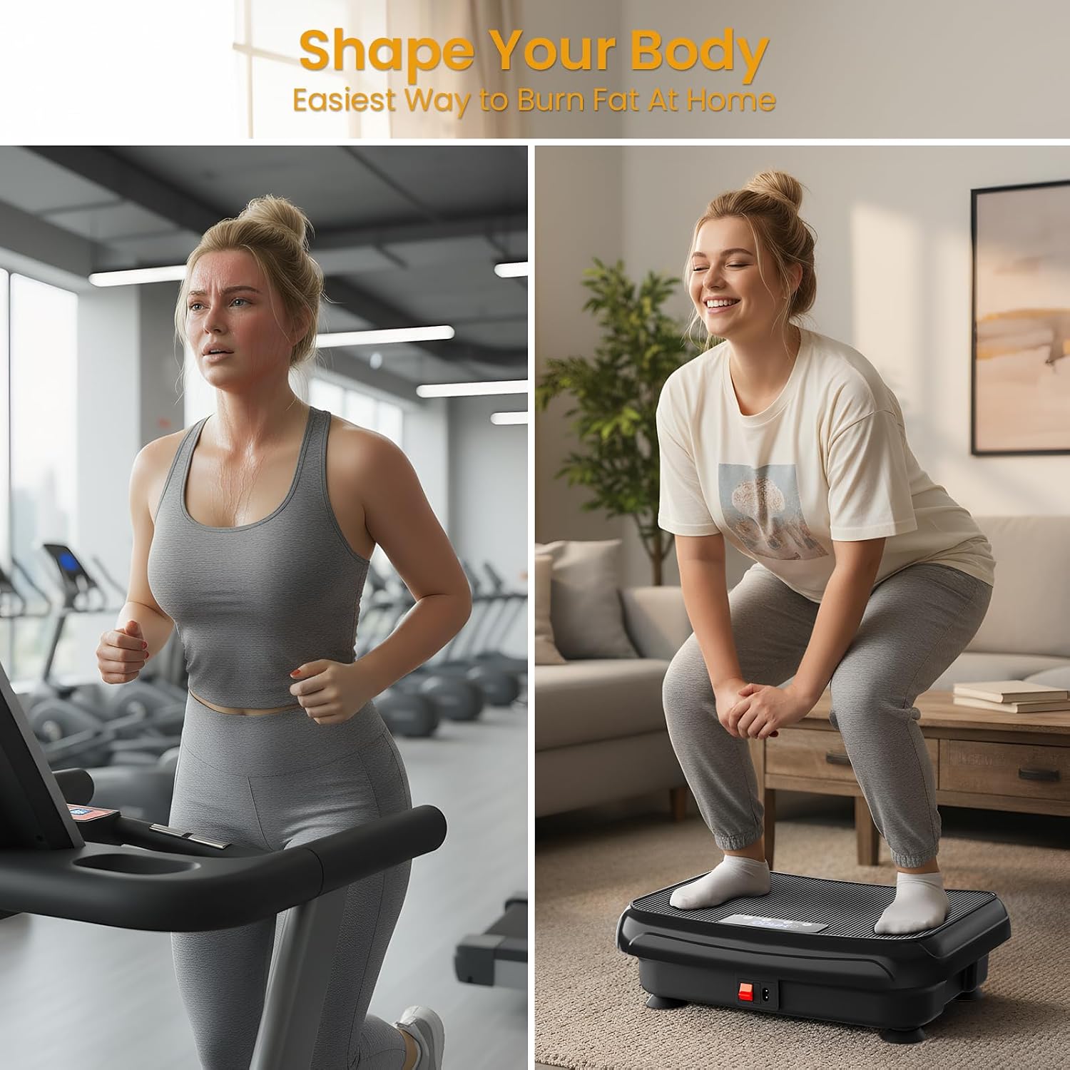 Thumbnail 3 de TISSCARE Vibration Plate: Full‑Body Home Workout Platform for Weight Loss and Lymphatic Drainage