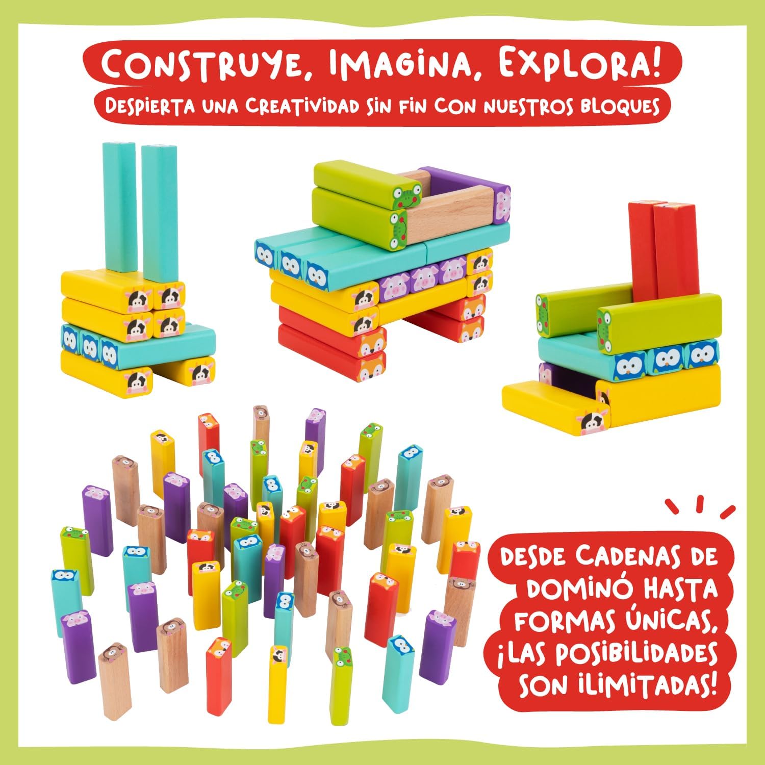 Detalle 2 de Nene Toys Torre de Bloques Infantil 4 en 1