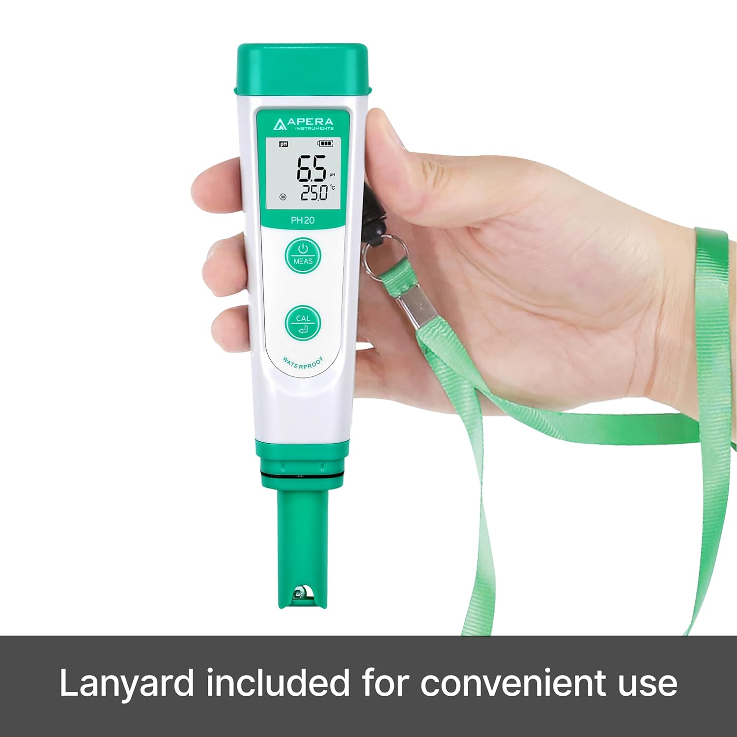 Thumbnail 5 de Apera Instruments PH20 📱 Medidor de pH de Bolsillo, Precisión y Resistente
