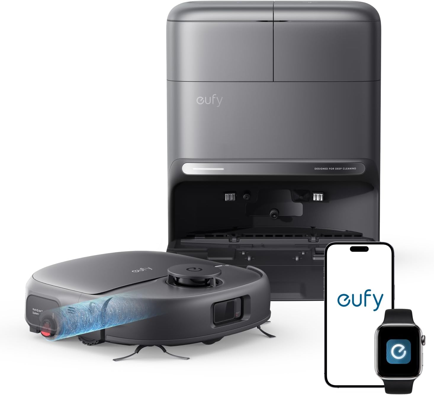 Detalle de eufy Robot Vacuum and Mop C28 Omni