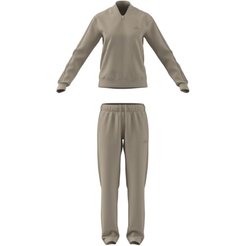 Thumbnail 6 de Adidas Donna Essentials 3-Stripes Track Suit (Crystal Linen/beige, L) – Comfort e stile sportivo