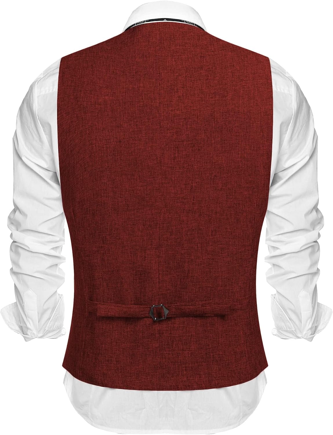 Detalle 2 de COOFANDY Men's Casual Business Vest Slim Fit