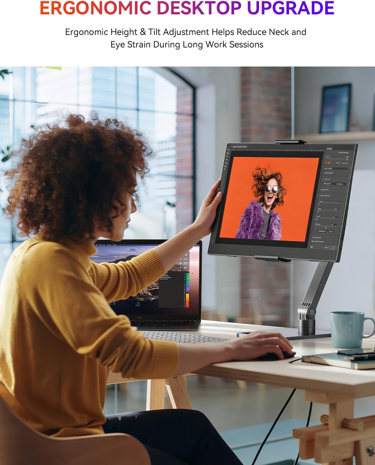 Detalle 2 de UPERFECT 15,6" monitor portatile FHD