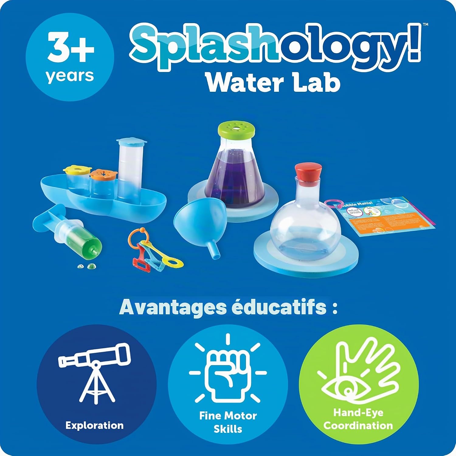 Thumbnail 6 de Learning Resources Laboratoire Aquatique Splashology – Kit scientifique sur l’eau