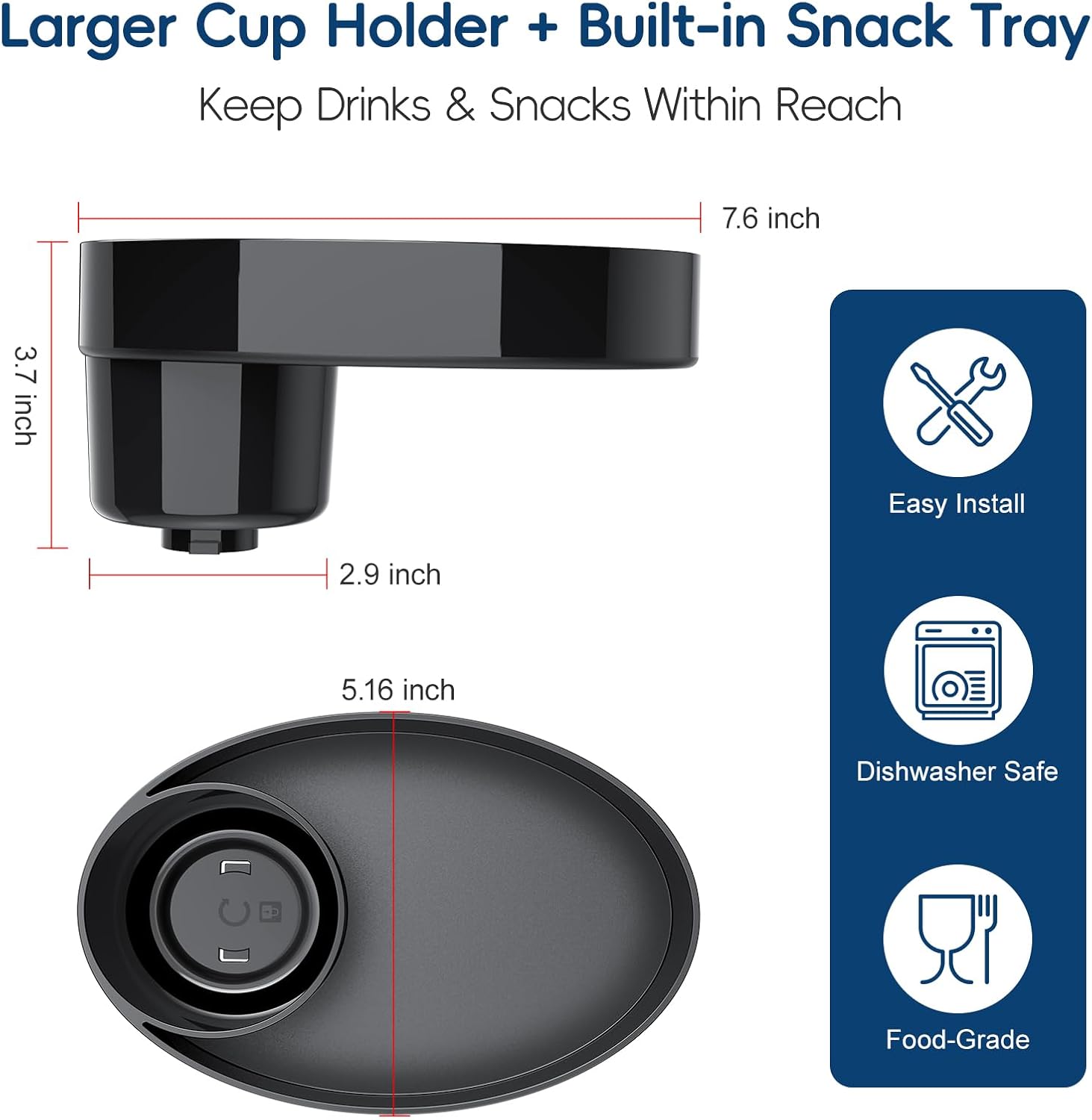 Detalle de BBSDA Car Seat Snack Tray for C6577