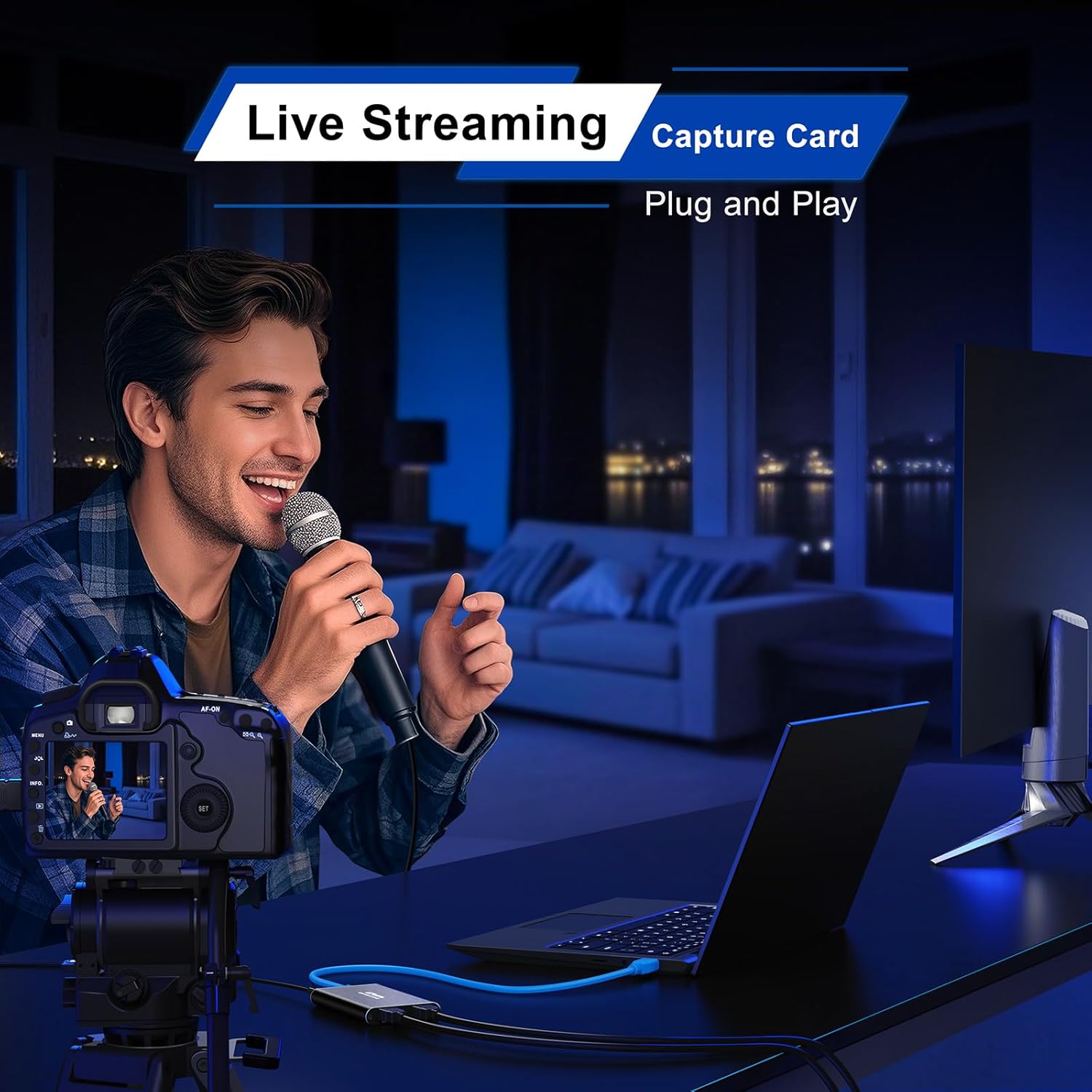 Detalle 2 de PORTTA HDMI Capture Card 1080p60