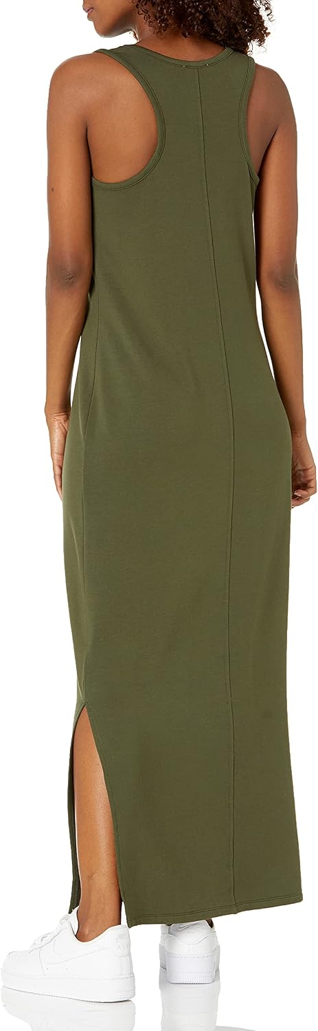 Detalle de Amazon Essentials Supersoft Terry Racerback Maxi Dress