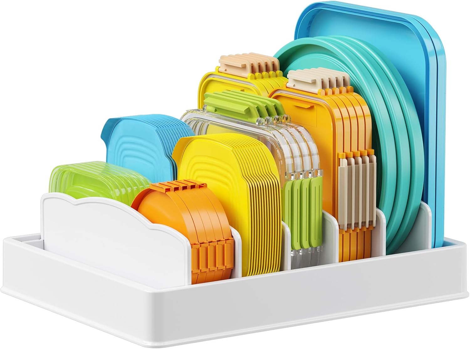 Detalle de Lifewit Adjustable Lid Organizers, 6 Dividers ⚙