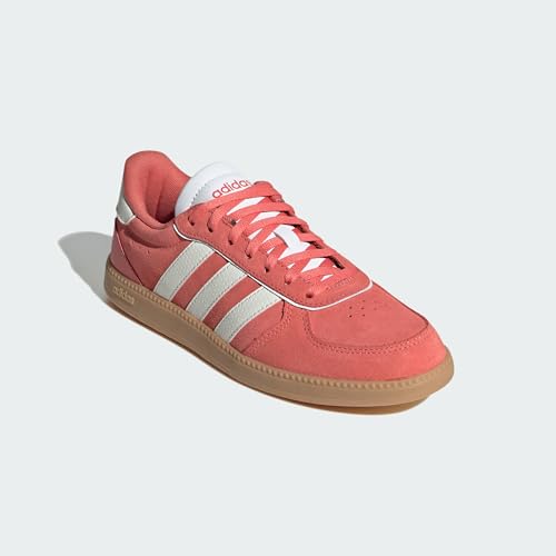 Thumbnail 4 de adidas BREAKNET Sleek Shoes para mujer: zapatillas con cierre de cordones y empeine de piel
