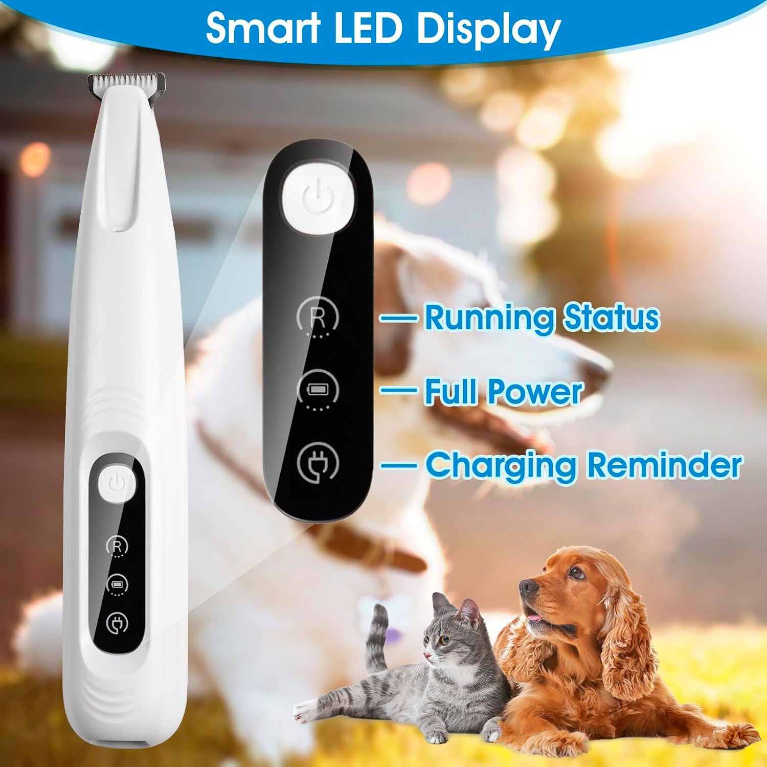 Detalle de Upgrade Dog Paw Trimmer LED 18mm