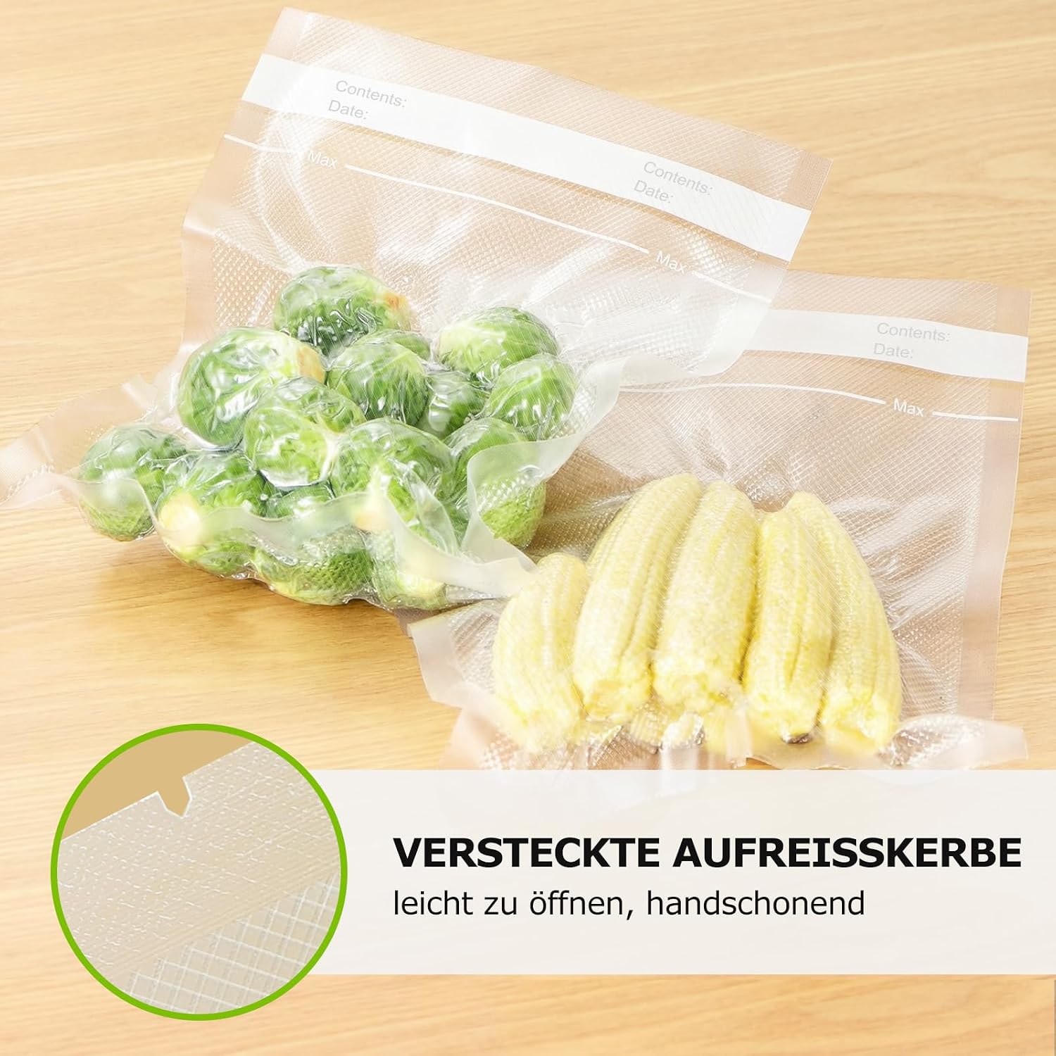 Thumbnail 3 de Bonsenkitchen Profi Vakuumbeutel 100×20×30 cm
