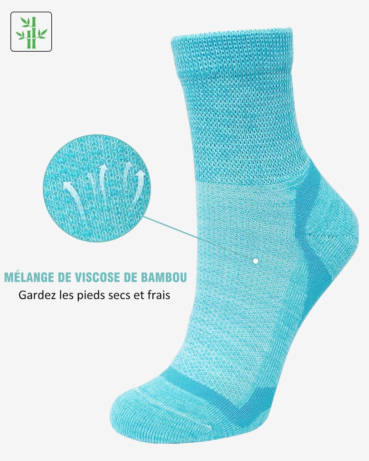 Thumbnail 3 de ZFSOCK Chaussettes Diabétiques Extra Large