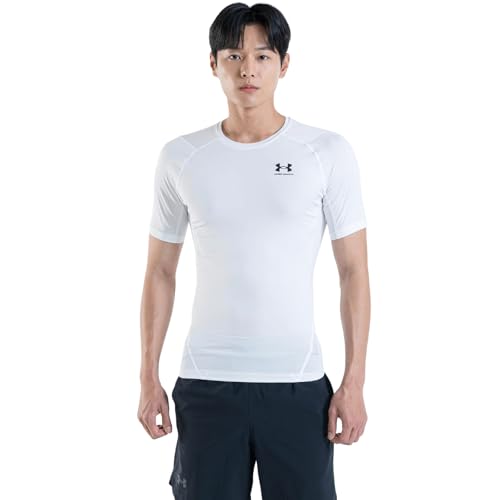 Detalle de Under Armour UA HG Armour Comp SS – Kompressions-Trainingstop aus HeatGear