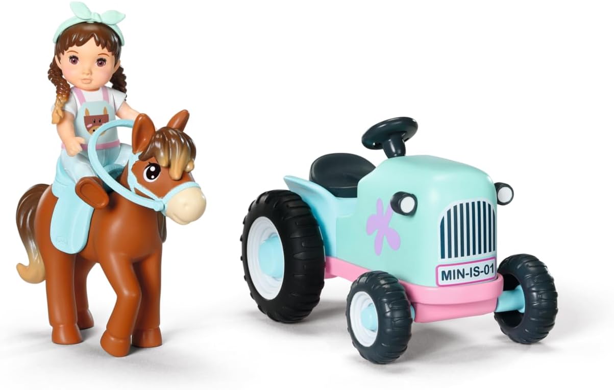 Detalle 2 de Mini remorque Cheval avec Lara BABY born 906279
