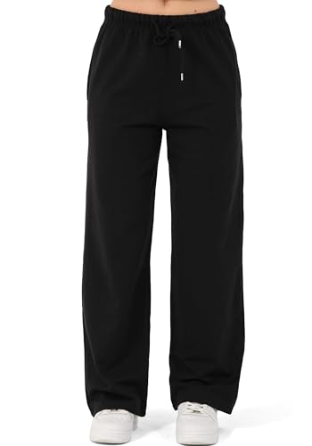 Thumbnail 4 de ROSS CAMP Pantaloni tuta donna in misto cotone, gamba larga e vita con coulisse