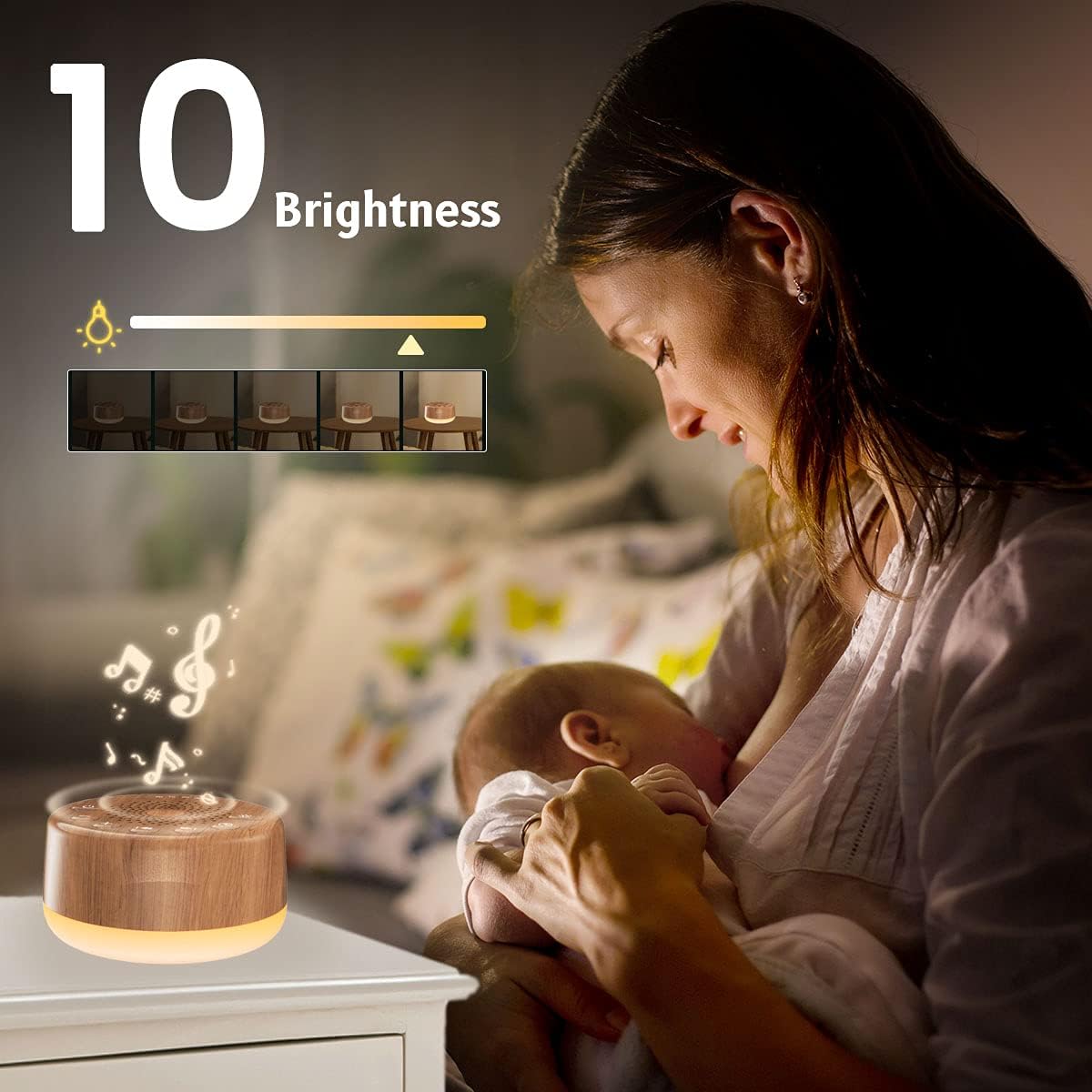 Detalle de Easysleep Sound Machine White Noise Machine with Night Light for Baby, Adults & Kids