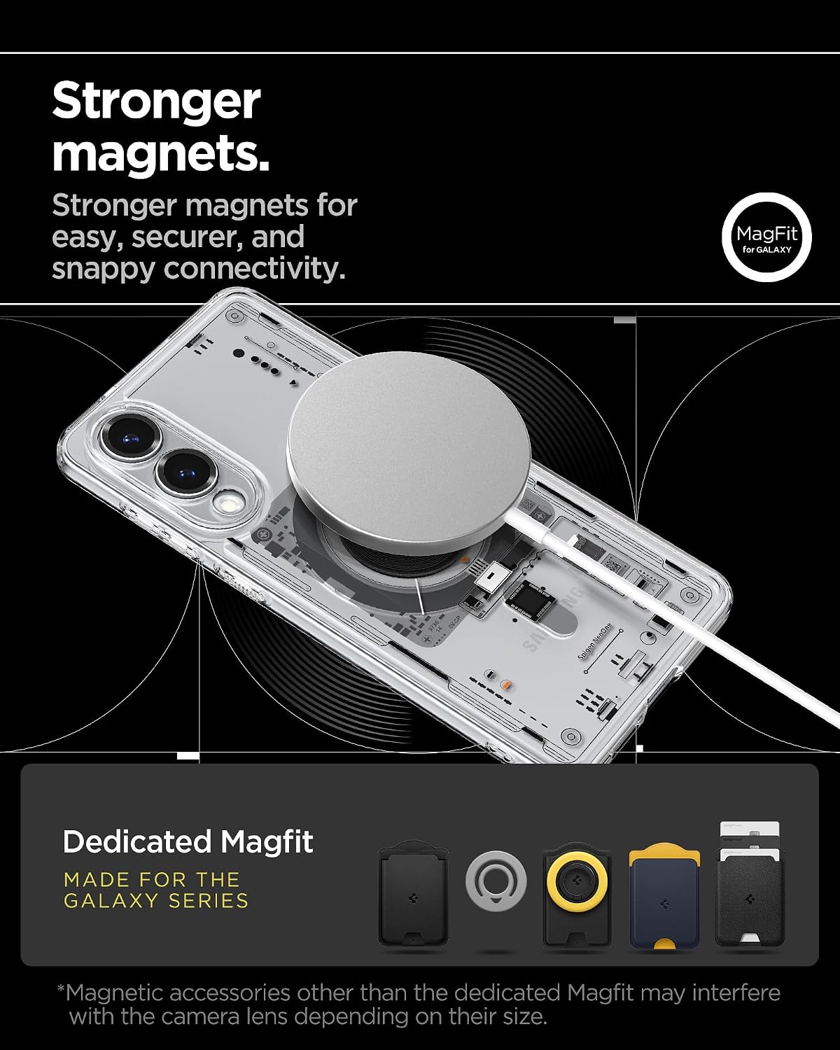 Thumbnail 5 de Spigen Ultra Hybrid MagFit Coque pour Samsung Galaxy S25 Edge