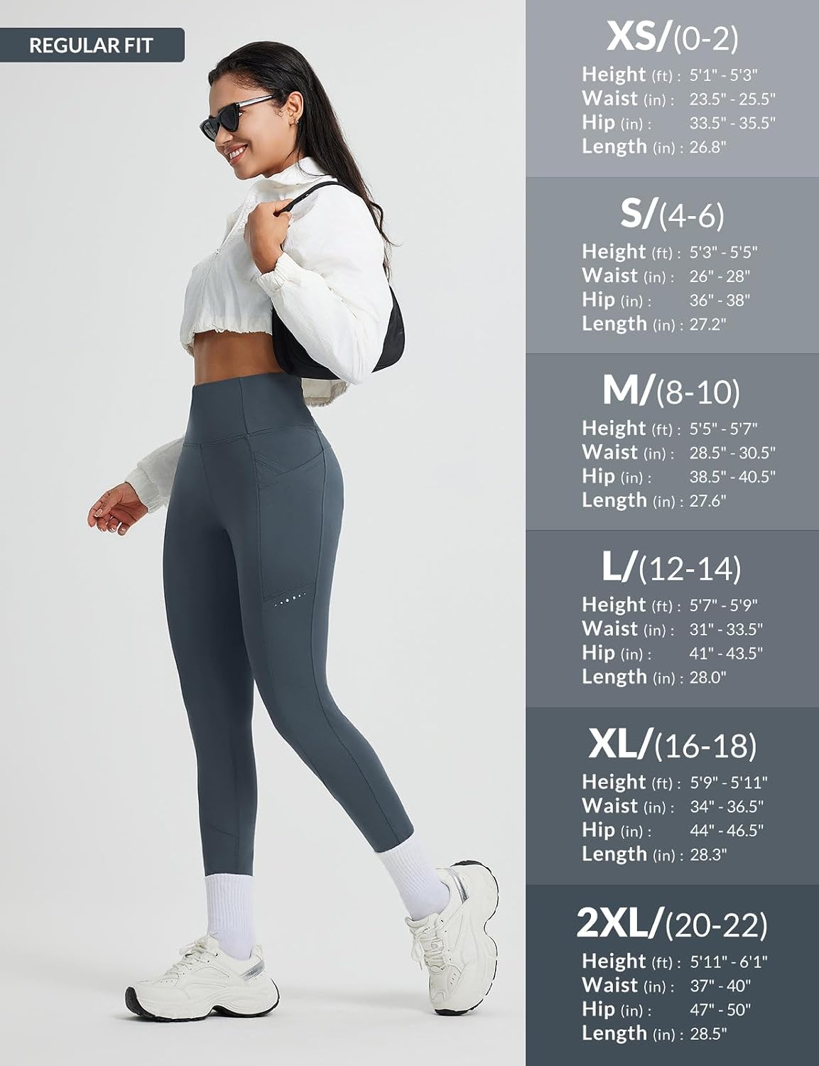 Thumbnail 5 de baleaf Thermal Fleece Leggings High Waisted