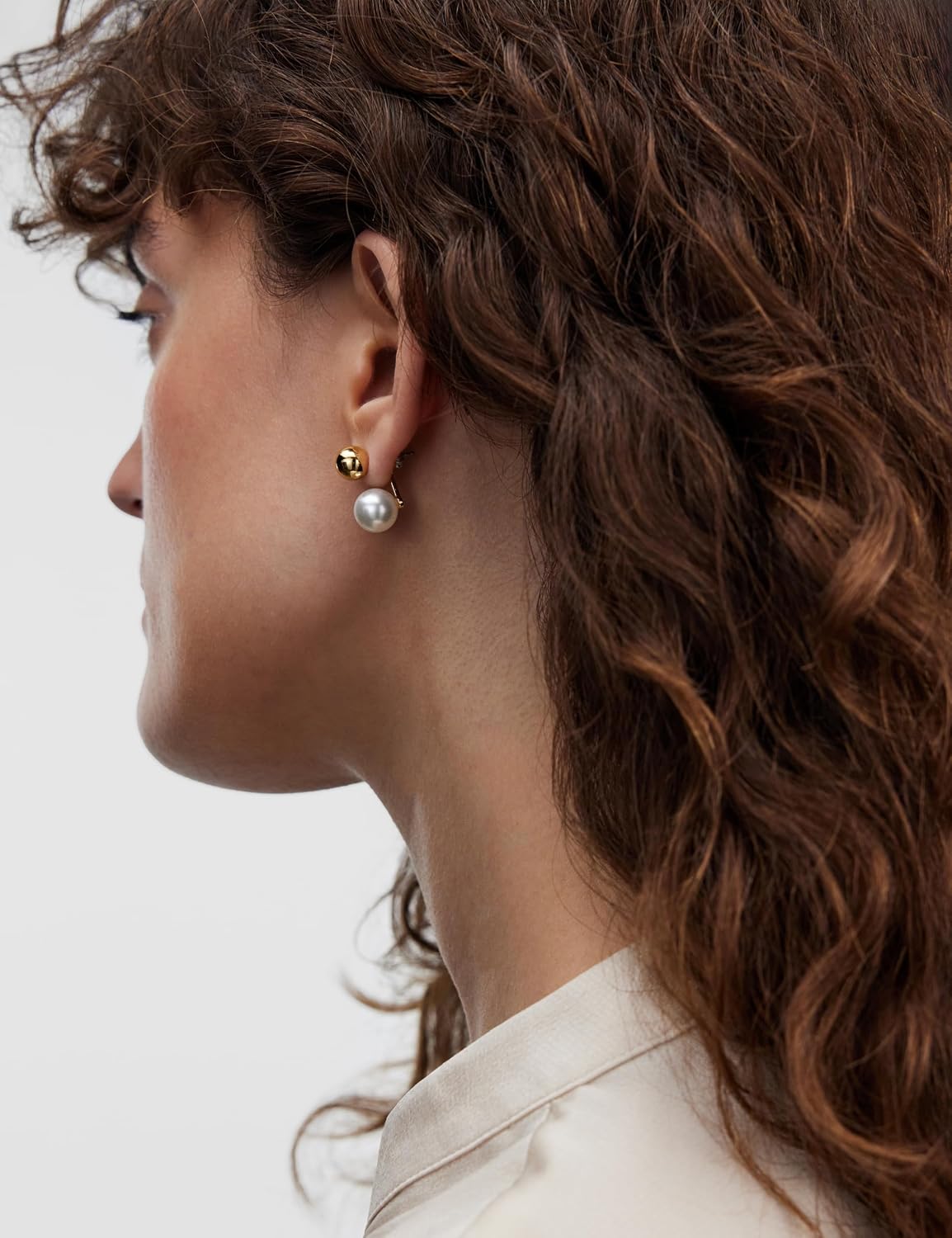 Detalle 2 de Fossil Damen-Ohrringe Messing Ohrstecker đ