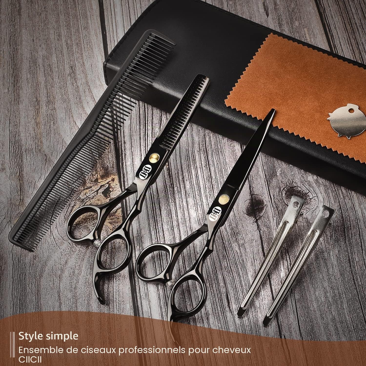 Thumbnail 6 de CIICII Kit Ciseaux Coiffure 6,7 Pouces