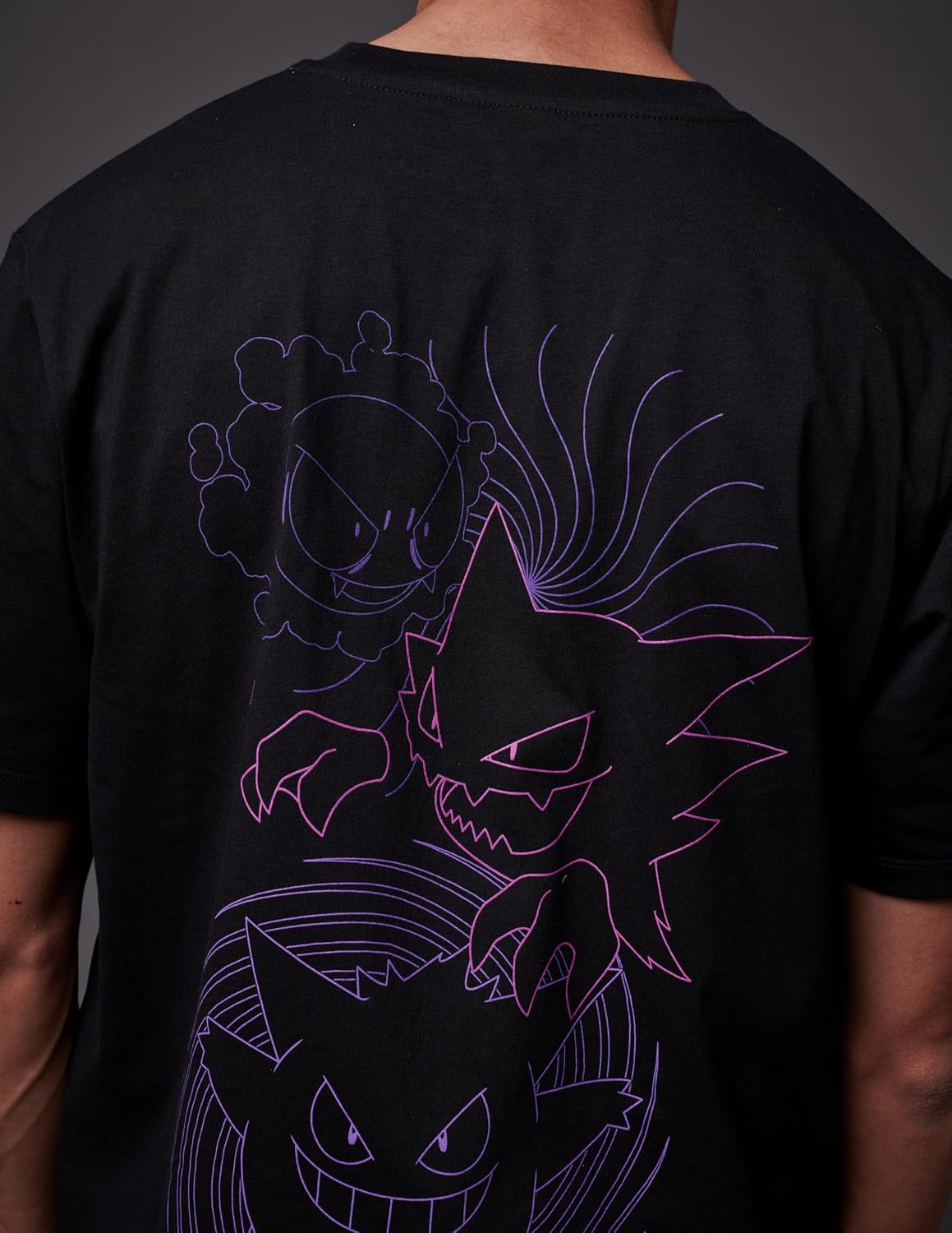 Thumbnail 6 de Dolly Noire Pokémon Gastly Evolution – T‑shirt unisex Nero, 100% cotone