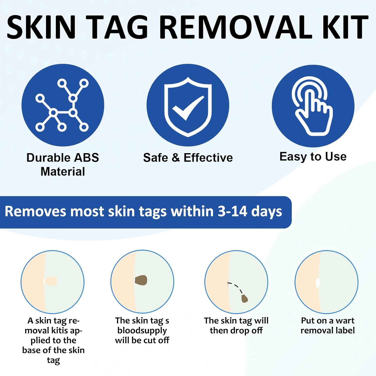 Thumbnail 6 de 2-in-1 Auto Skin Tag Removal Kit (Small to Large 1–9mm) — No Chemicals, No Burning