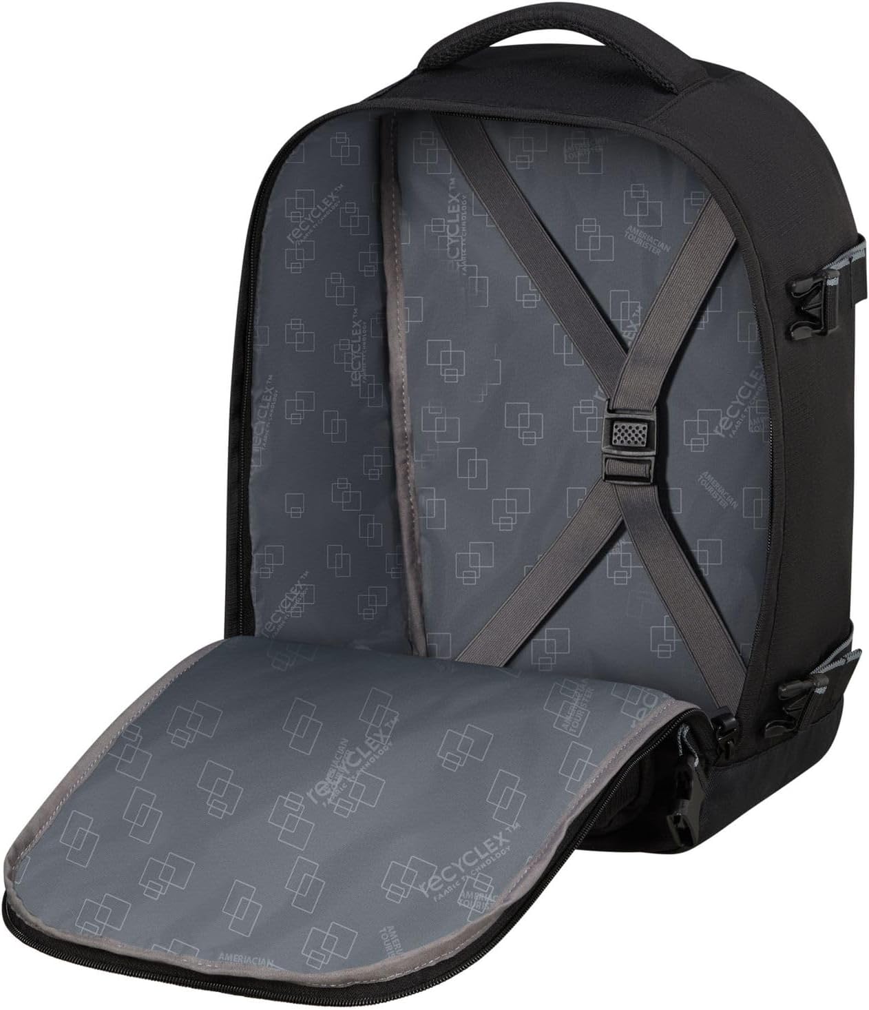 Detalle de American Tourister Take2Cabin Ryanair Cabin Bag 25 x 20 x 40 cm, 24 L