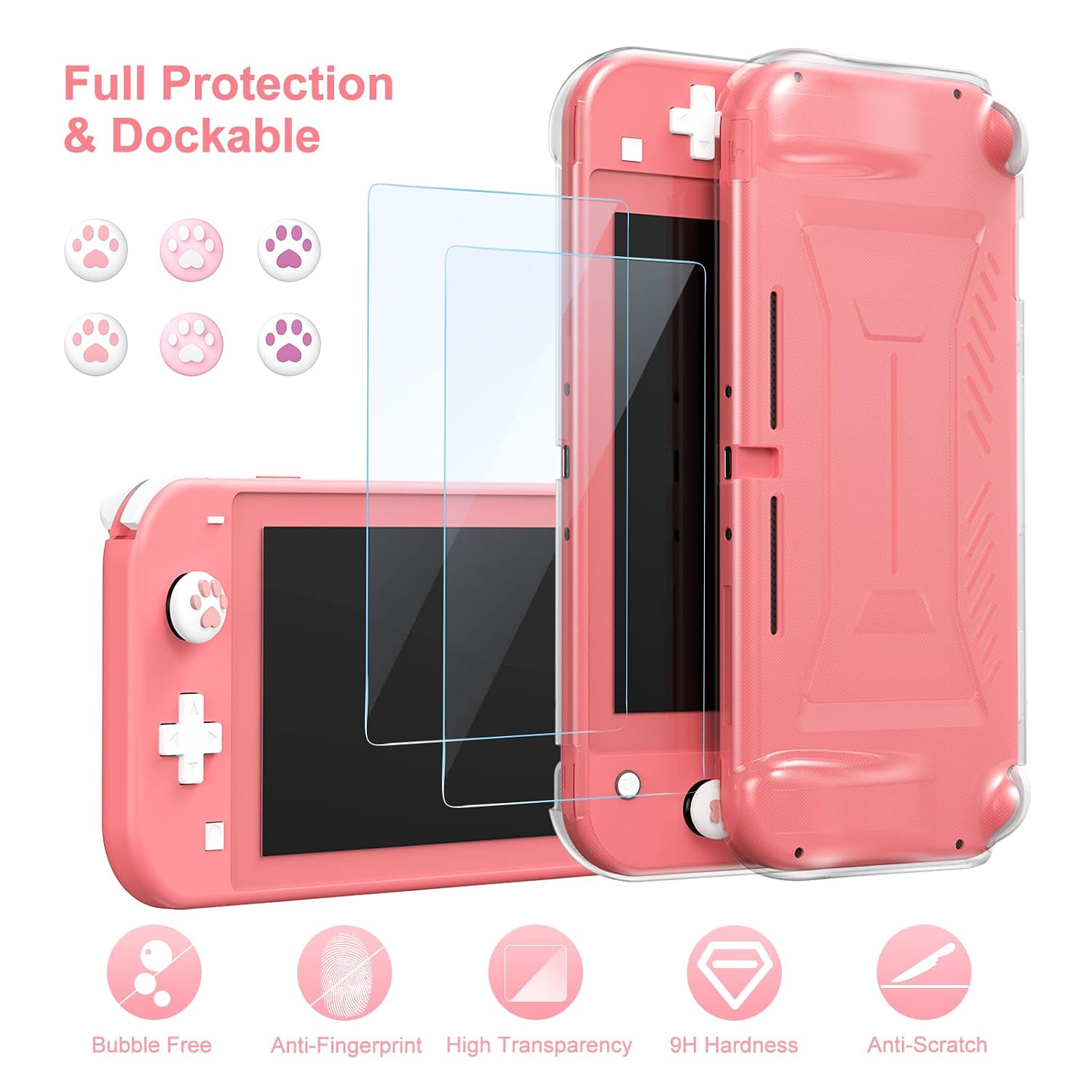 Thumbnail 5 de innoAura Switch Lite Case 18-in-1 Bundle