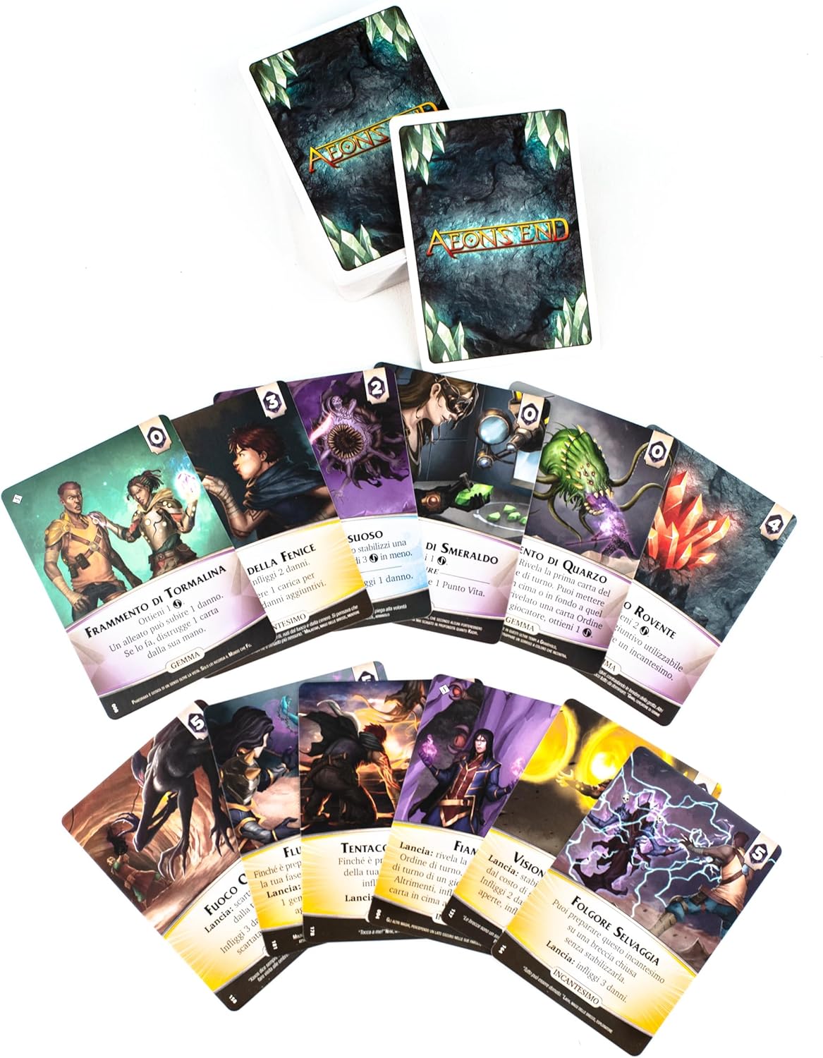 Detalle de Aeon's End - Seconda edizione: Gioco di Strategia Cooperativo di Costruzione del Mazzo (1-4 giocatori, 14+ anni) - Edizione Italiana