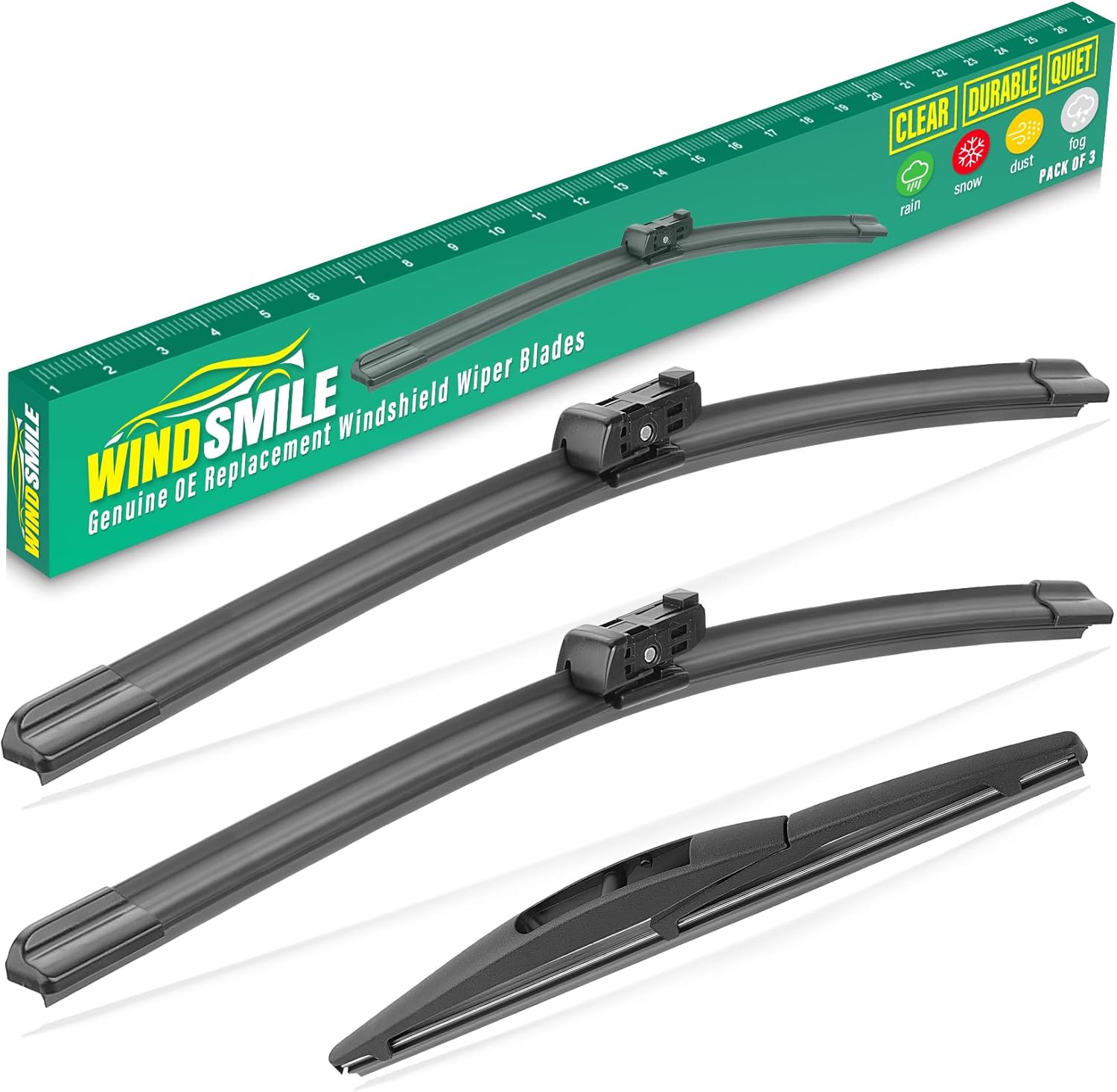 Detalle de 24/19/10 in Wiper Blade Set for Honda CR-V 2023-2025