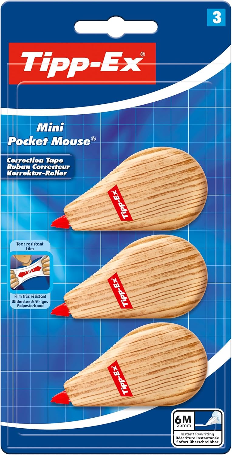 Thumbnail 6 de Tipp-Ex Mini Pocket Mouse – lot de 6 rubans correcteurs avec motifs Hydro Dipping et originaux