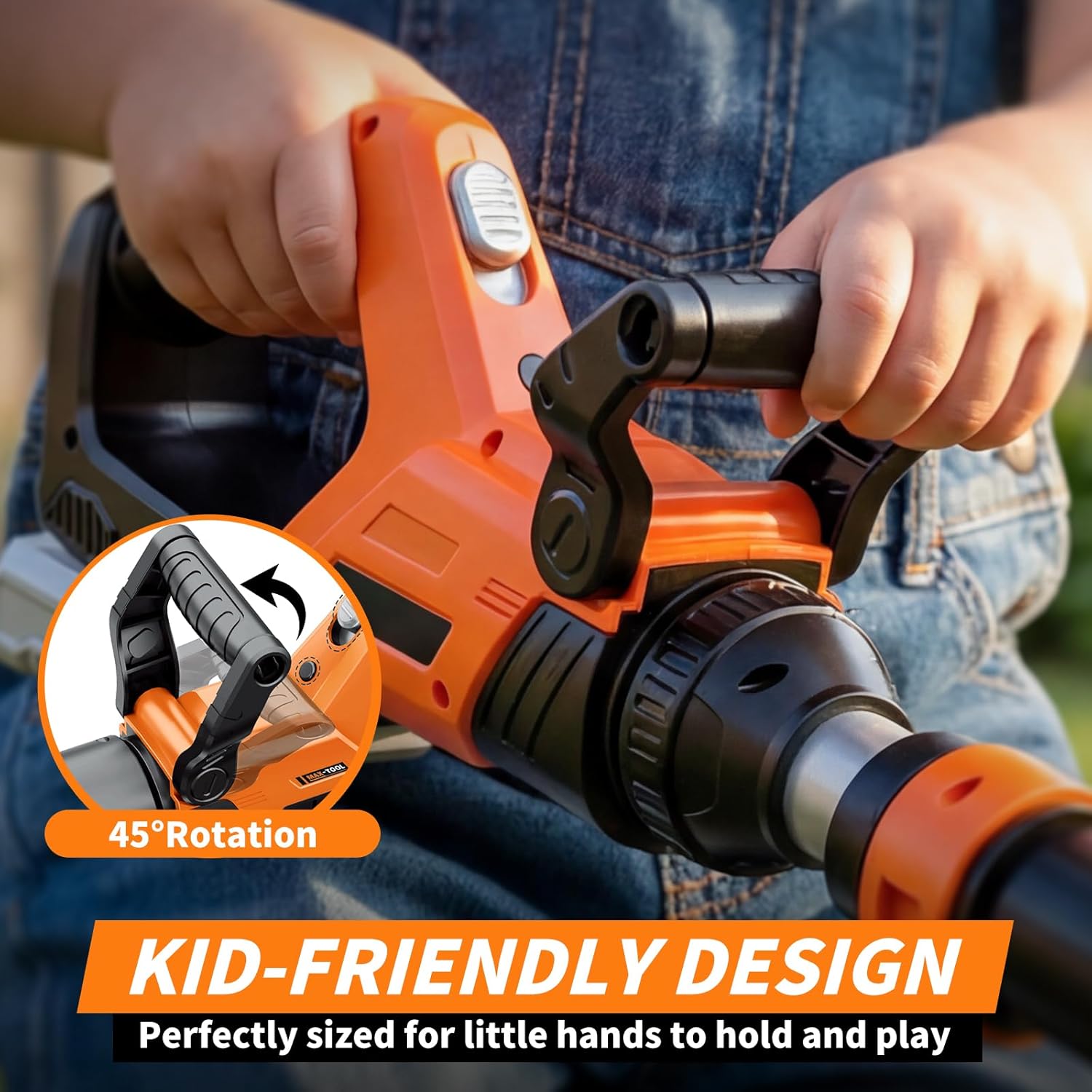 Thumbnail 5 de KidBloom Kinder-Rasenmäher mit Geräusch & Licht ab 3 Jahren – Garten-Spielzeug mit einstellbarer Lautstärke