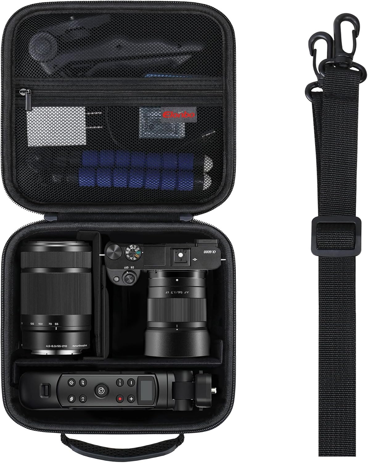 Detalle de Elonbo Carrying Case for Sony Alpha Mirrorless Cameras