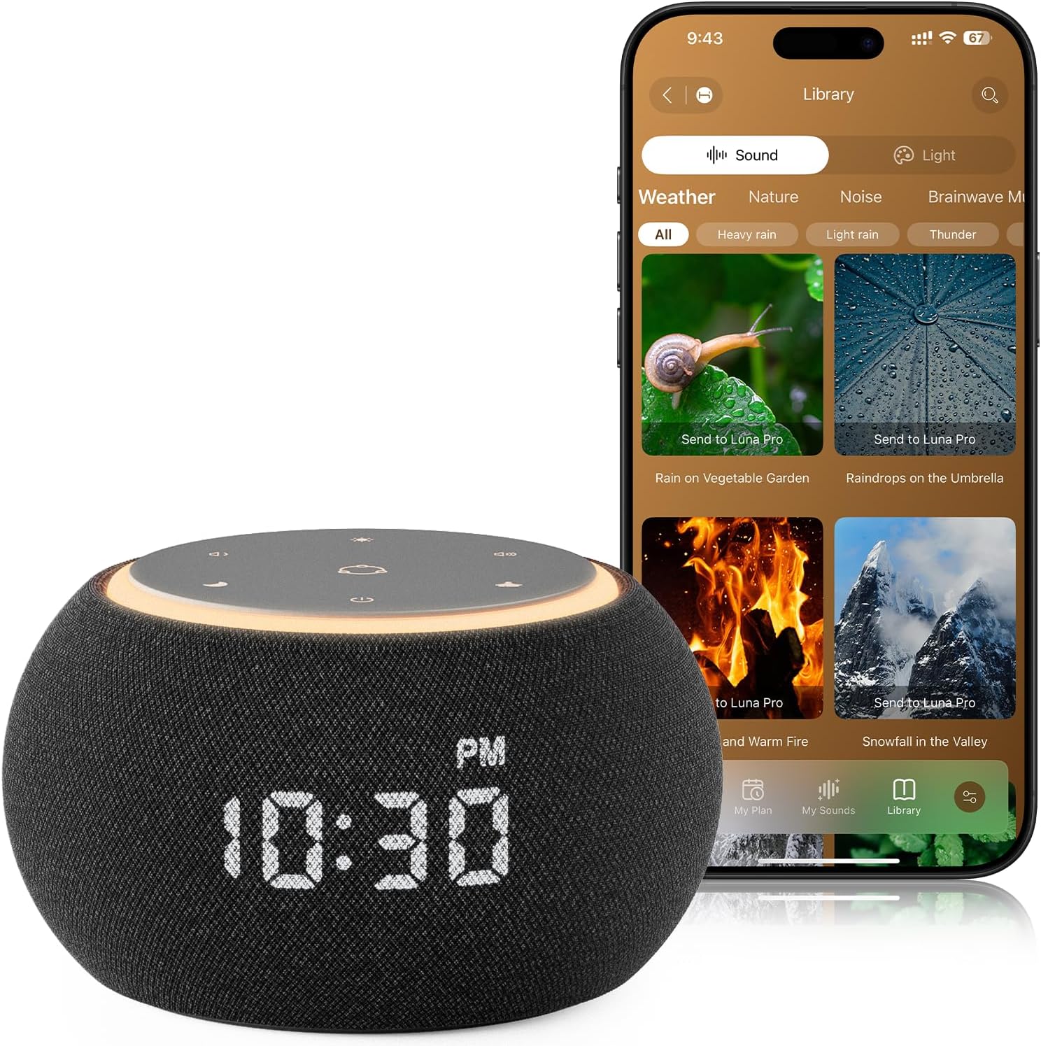 Detalle de Hotmoon Smart Sound Machine, 507 Sounds