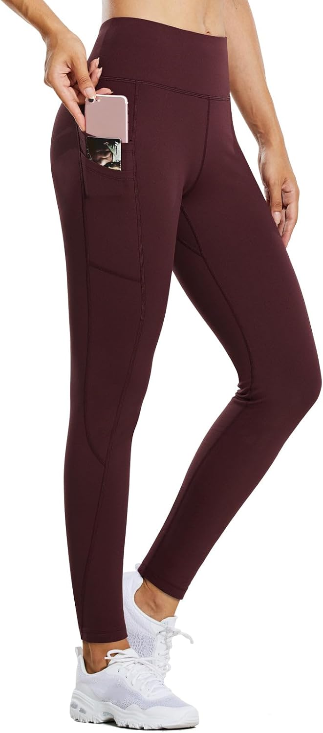 Thumbnail 5 de BALEAF Fleece-Lined High-Waist Running Leggings with Pockets 🏃♀