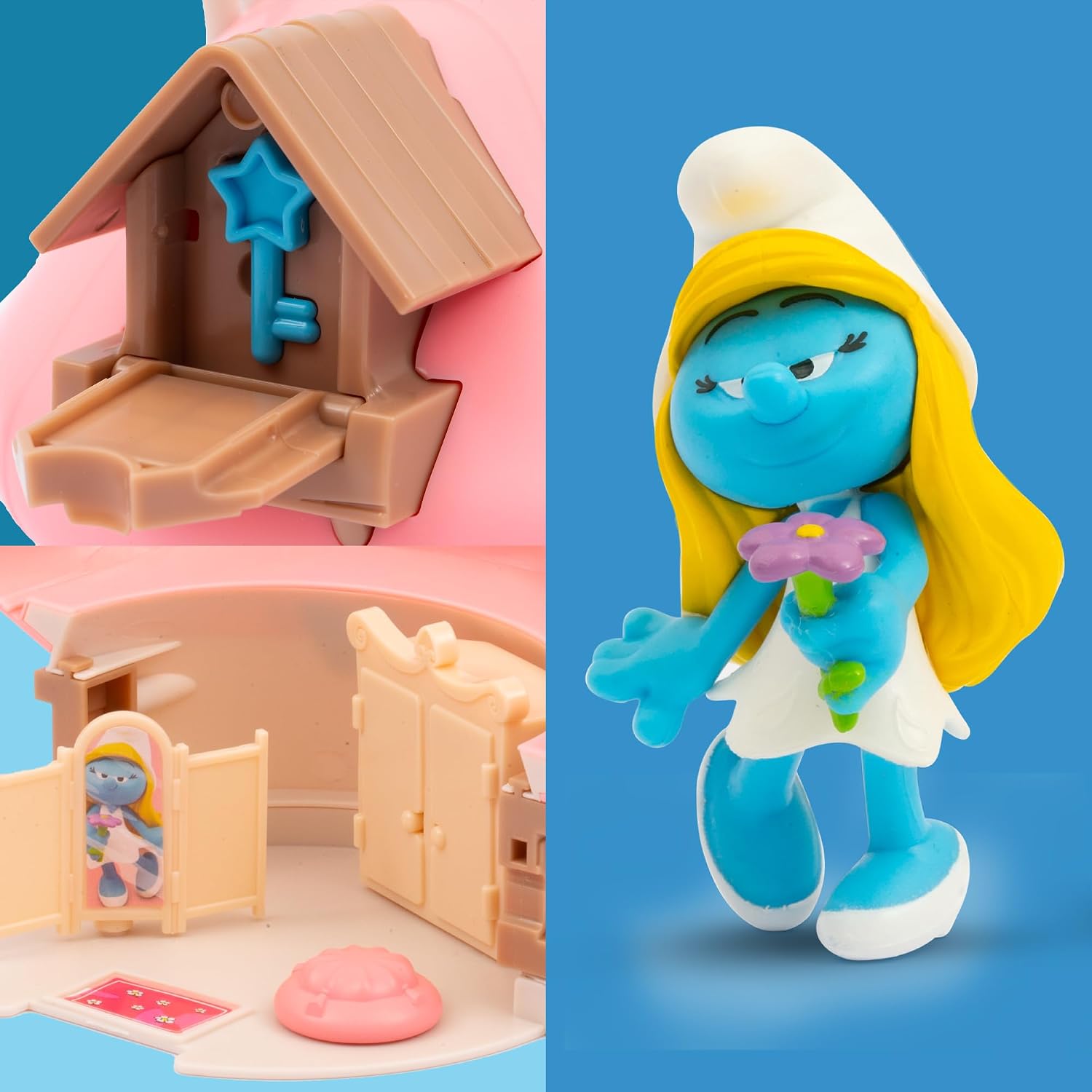 Thumbnail 5 de Giochi Preziosi PUF201 Smurfs House Playset with 5 cm Figure
