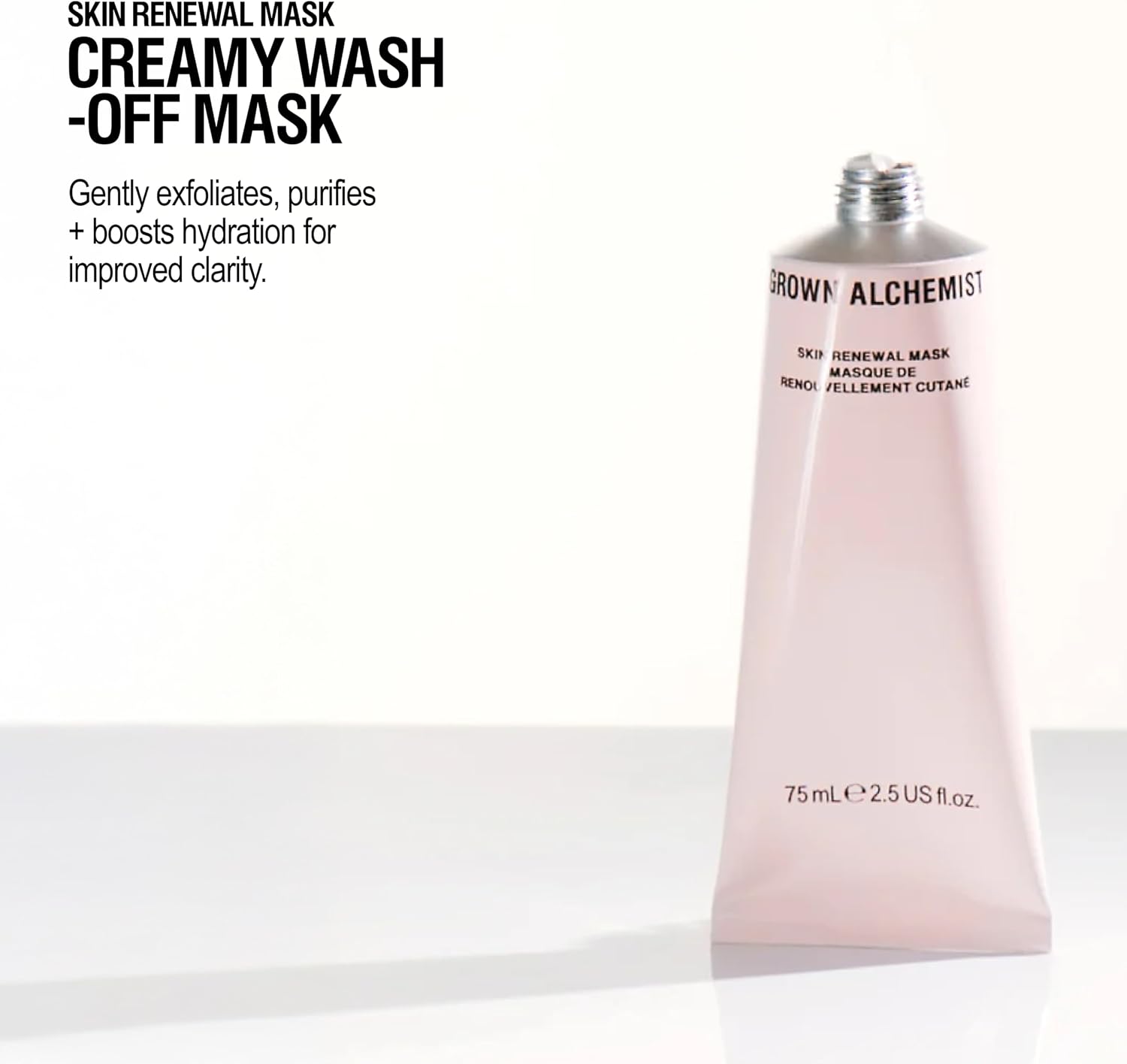 Thumbnail 1 de Grown Alchemist Skin Renewal Mask – Creamy Wash-off Clay Mask (75ml)