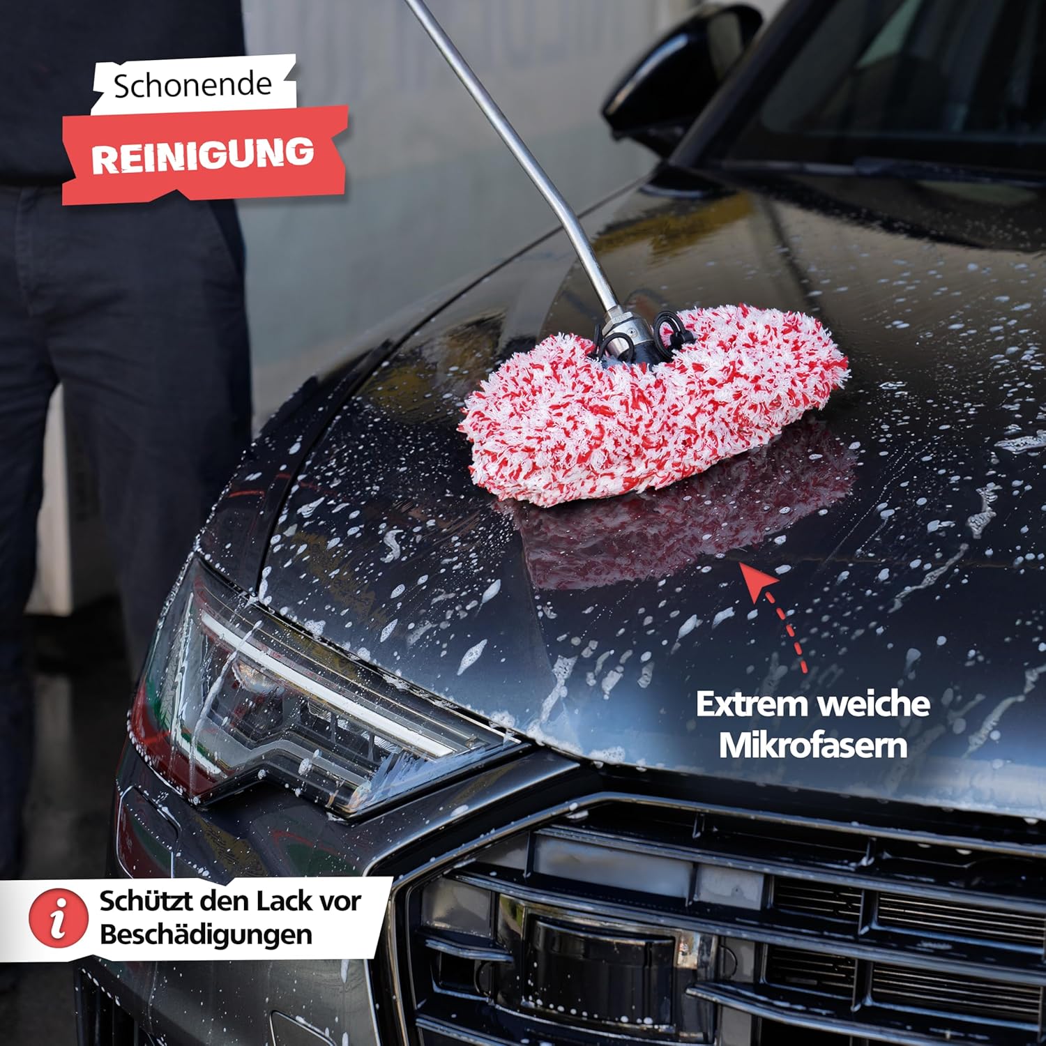 Thumbnail 3 de SPRINGER ZX1700 Mikrofaser Waschbürstenüberzug – universeller, saugstarker Schutz für SB-Waschbürsten